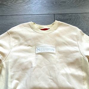 supreme box logo natural color way